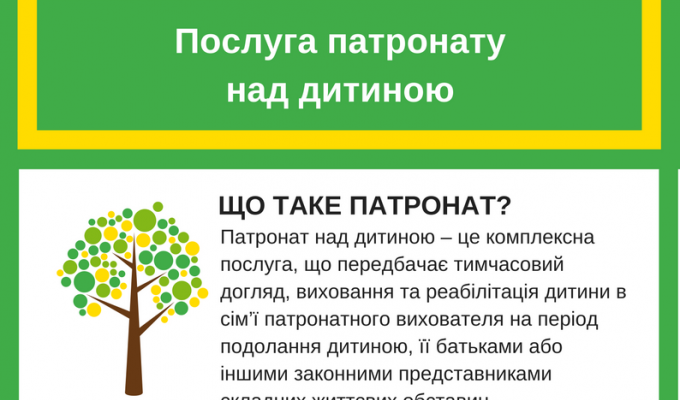 Що таке “патронат над дитиною” та як стати патронатною родиною