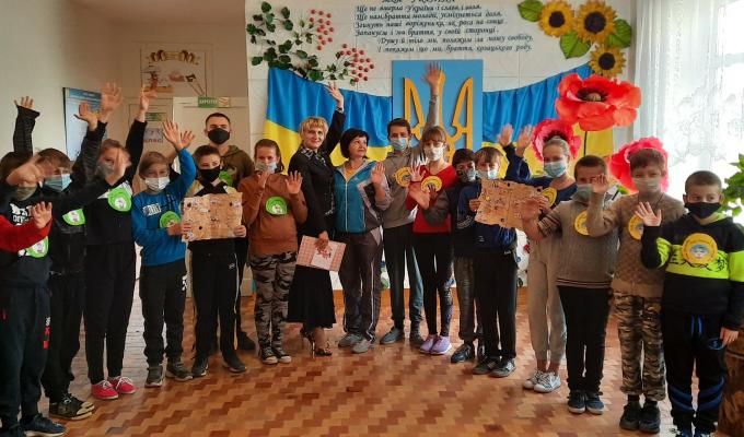 Заходи проведені з нагоди  Дня захисника України в закладах  освіти Новопсковського району