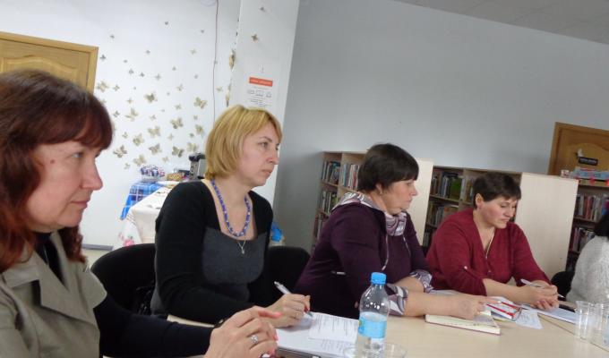 Участь у роботі Обласної школи керівника.