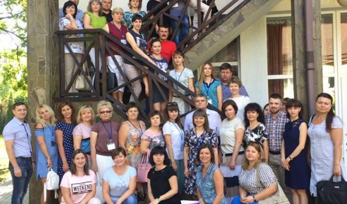 Представники нашого району взяли участь в тренінгу «Спроможність територіальних громад Луганської області через планування до виваженого позиціонування» 