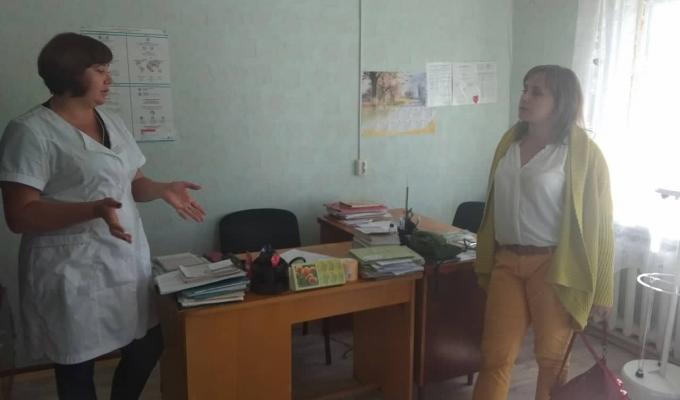 Виїзний прийом громадян у селі Піски. 