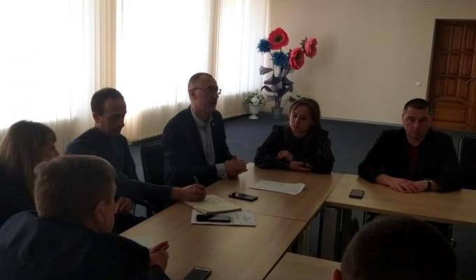 Зустріч голів сільських, селищних рад району та керівництва КНП «Новопсковський  центр ПМСД»