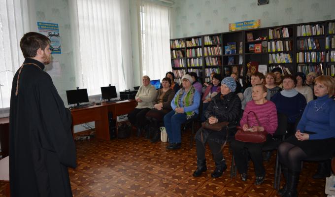 Відбулася зустріч з настоятелем Свято-Миколаївського храму.