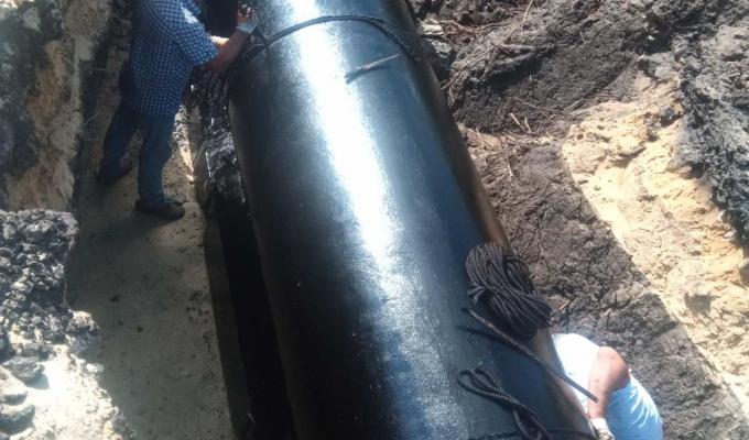 На Новопсковщині ведеться ремонт водопропускних труб на автомобільній дорозі Ганусівка-Новорозсош