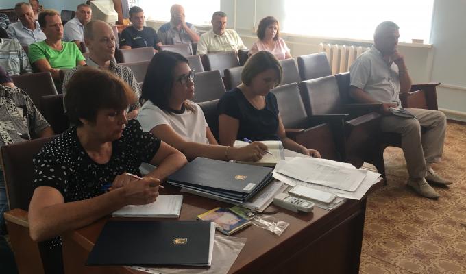 Відбулася робоча нарада  з підготовки об’єктів житлово-комунального господарства та соціальної сфери району до нового опалювального сезону 2018/2019 року