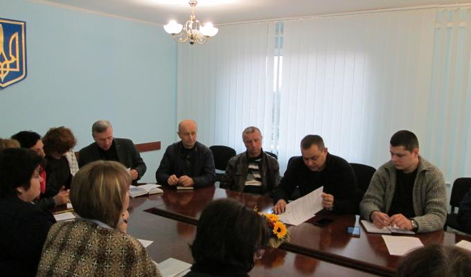 Чергове засідання районної комісії з питань техногенно-екологічної безпеки та надзвичайних ситуацій яке відбулося 25.10.2019 року 
