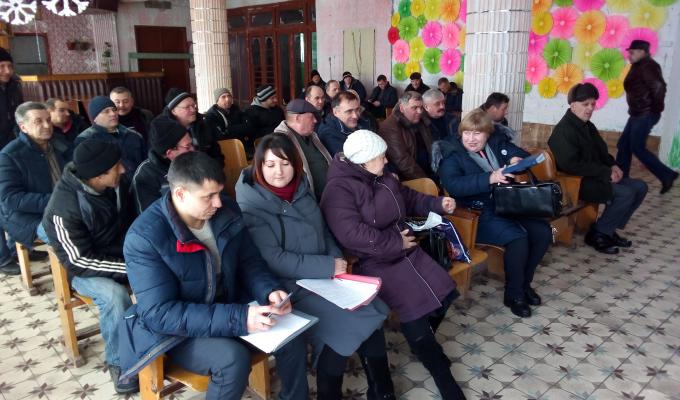 Нарада з бджолярами та аграріями району