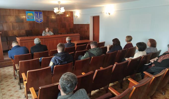 Відбулось засіданні районної комісії з питань техногенно-екологічної безпеки та надзвичайних ситуацій