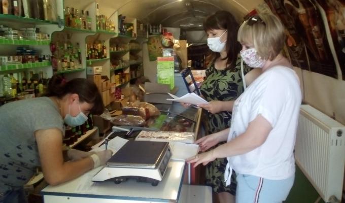 В Новопсковському районі проведено рейди серед суб'єктів господарювання з метою контролю дотримання ними карантинних обмежень