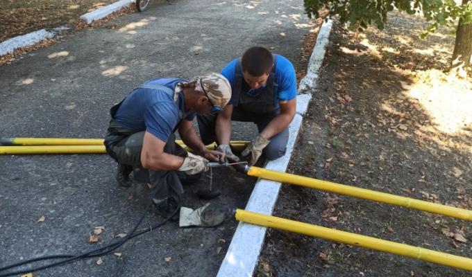 В Можняківському закладі загальної середньої освіти встановлено вузол обліку газу                    