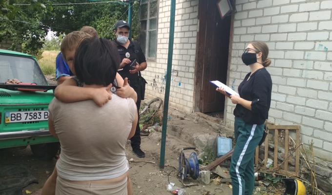Профілактичний рейд служби у справах дітей