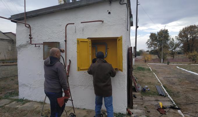 Продовжуються  роботи щодо реконструкції вузлів обліку газу