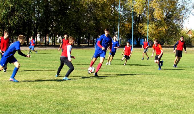 Пройшли районні змагання з футболу на призи клубу "Шкіряний м`яч".