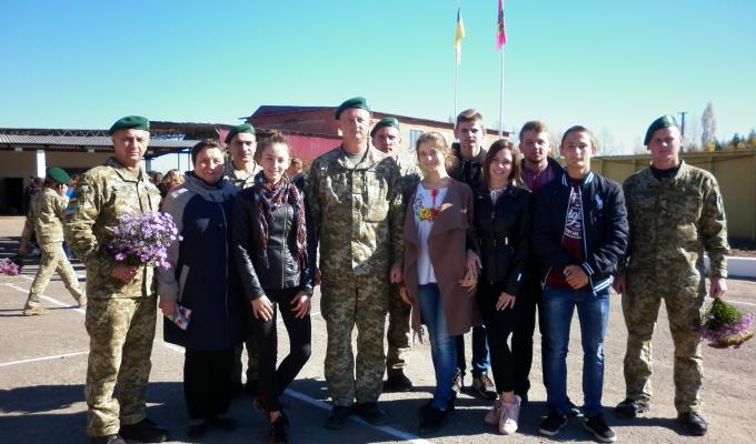 Святкування Дня захисника України в Білолуцькій гімназії