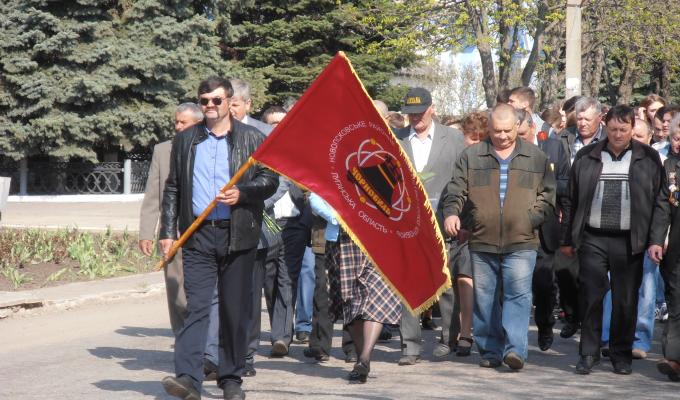 Відбувся тематичний мітинг з нагоди Дня Чорнобильської трагедії.
