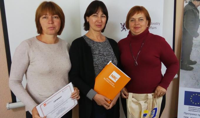 Представники Новопсковського району відвідали тренінг щодо чинного законодавства з питань прав і свобод ВПО та осіб, які постраждали в результаті конфлікту.