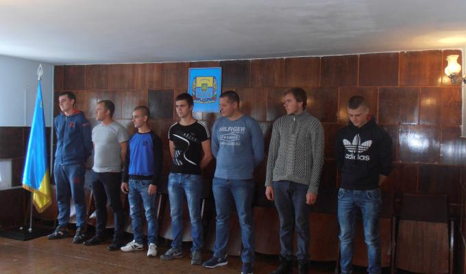 Урочисті проводи призовників до лав Збройних Сил України у районі