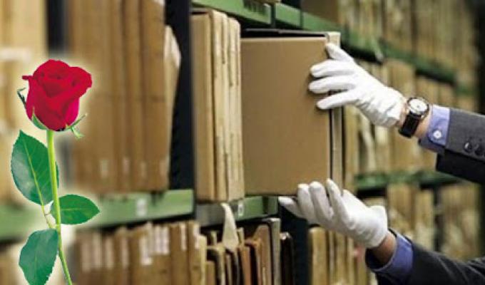 Привітання голови Новопсковської районної державної адміністрації Світлани Слюсарєвої з Днем працівників архівних установ
