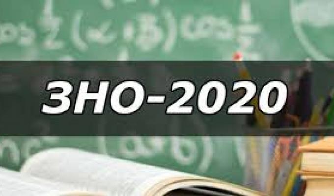 Графік проведення зовнішнього оцінювання 2020 року