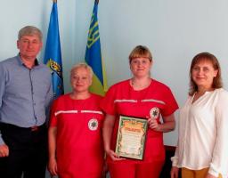 На Новопсковщині Світлана Слюсарєва та Борис Лебедєв привітали всіх фахівців закладів охорони здоров'я з Днем медичного працівника