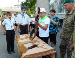 Проведено шкільний етап Всеукраїнської дитячо-юнацької військово-патріотичної гри “Сокіл-2017”