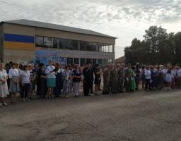 Урочиста церемонія підняття Державного Прапора України 