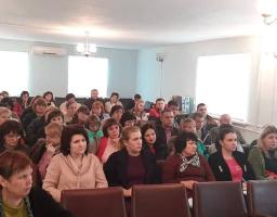 Сьогодні під головуванням керівника апарату Новопсковської райдержадміністрації Людмили Черняк проведено навчання державних службовців райдержадміністрації. 