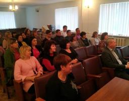29 листопада 2019 року в приміщенні Новопсковської районної державної адміністрації для працівників РДА проведено навчання