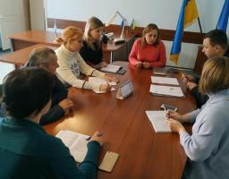 В райдержадміністрації відбулася нарада щодо реалізації проєкту, який планується реалізувати за рахунок коштів Державного фонду регіонального розвитку