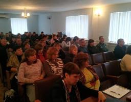       27 листопада 2019 року під керівництвом  в.о. голови Новопсковської районної державної адміністрації Світлани Слюсарєвої відбулось чергове засідання колегії райдержадміністрації. 