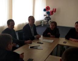 Зустріч голів сільських, селищних рад району та керівництва КНП «Новопсковський  центр ПМСД»