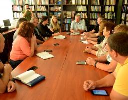 Відбулося засідання Координаційної ради з національно-патріотичного виховання дітей та молоді.