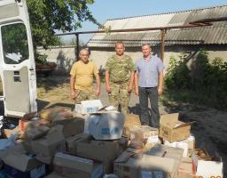 В рамках акції  «Зроби подарунок Захиснику Незалежності» відбулася передача допомоги ЗАХИСНИКАМ від жителів Новопсковського району.