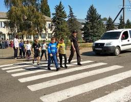 Поліцейські проводять профілактичну роботу серед дітей Новопсковського району