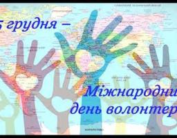 Привітання голови Новопсковської районної державної адміністрації Світлани Слюсарєвої з Міжнародним днем волонтерів