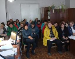  У відділі освіти  відбулося  навчання  працівників шкільних  їдалень закладів освіти  району. 