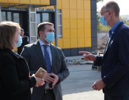 В рамках робочої поїздки на Новопсковщину Сергій Гайдай ознайомився з роботою соціально важливих об'єктів району