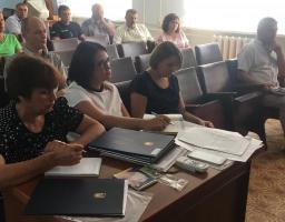 Відбулася робоча нарада  з підготовки об’єктів житлово-комунального господарства та соціальної сфери району до нового опалювального сезону 2018/2019 року
