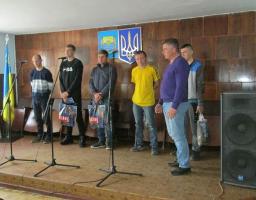 Урочисті проводи призовників до лав Збройних Сил України