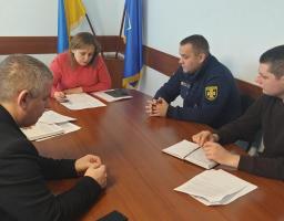 Розглянуто питання щодо вжиття необхідних заходів для недопущення виникнення нещасних випадків серед населення під час святкування Хрещення Господнє на водних об’єктах Новопсковського району
