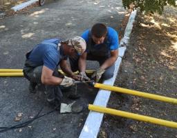 В Можняківському закладі загальної середньої освіти встановлено вузол обліку газу                    