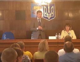 Сергій Шахов з робочим візитом у Новопсковському районі