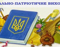 Національно-патріотичне виховання
