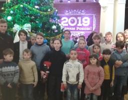 Участь в обласному святковому заході до Дня Святого Миколая. 