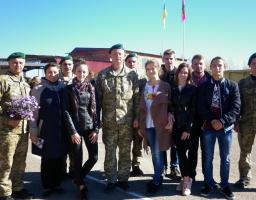 Святкування Дня захисника України в Білолуцькій гімназії