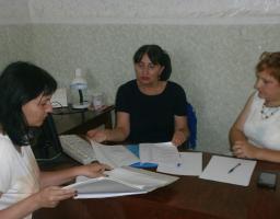 Виїзний прийом громадян директором Державного архіву Луганської області Катериною Безгинською